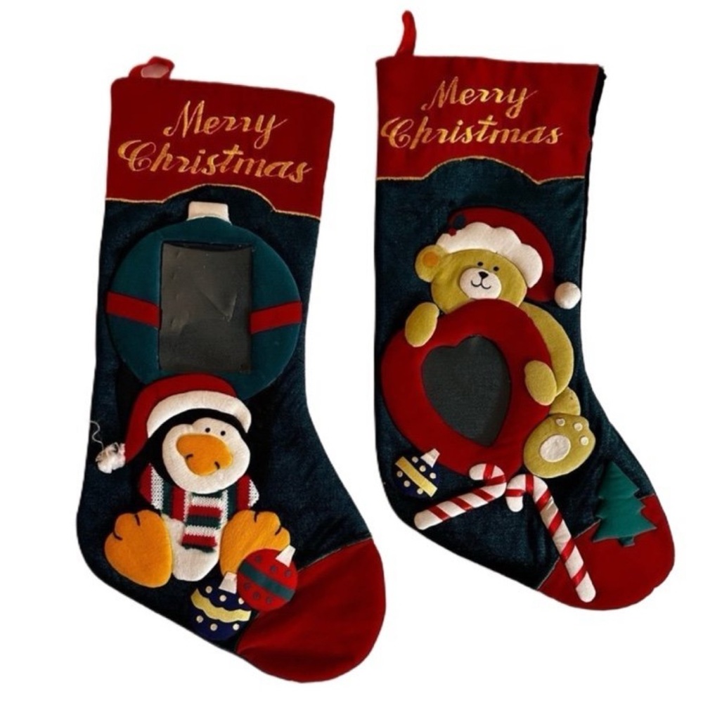 Vintage Christmas stocking